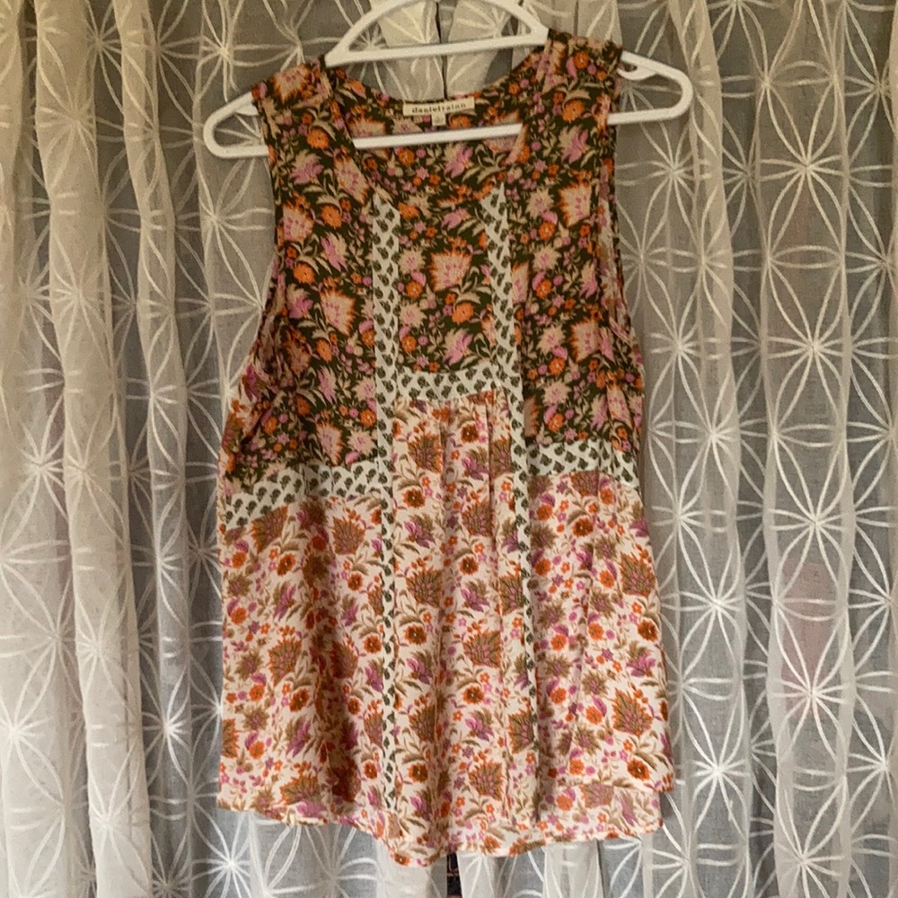 Daniel Rainn sleeveless A-line top